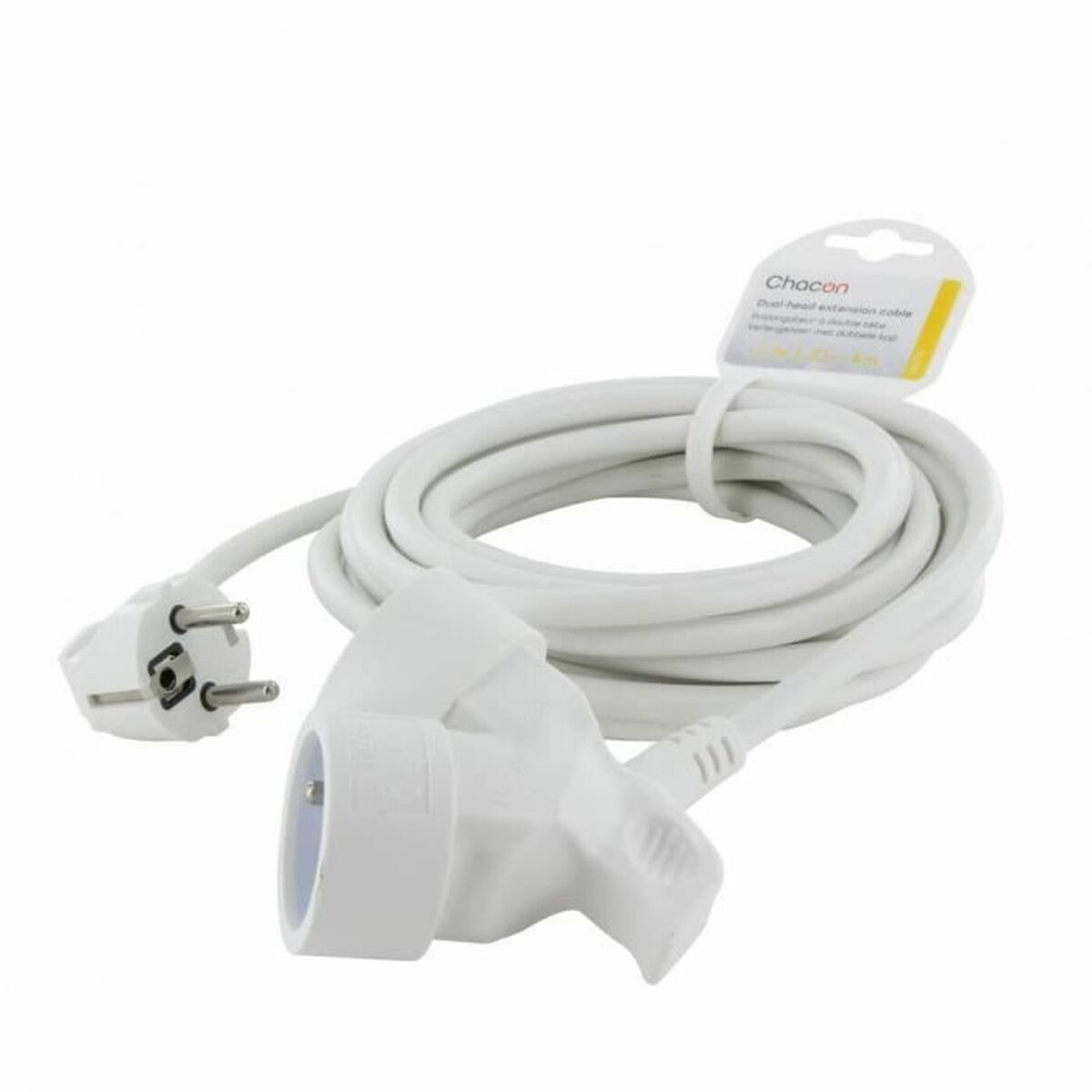Extension Lead Chacon White-0