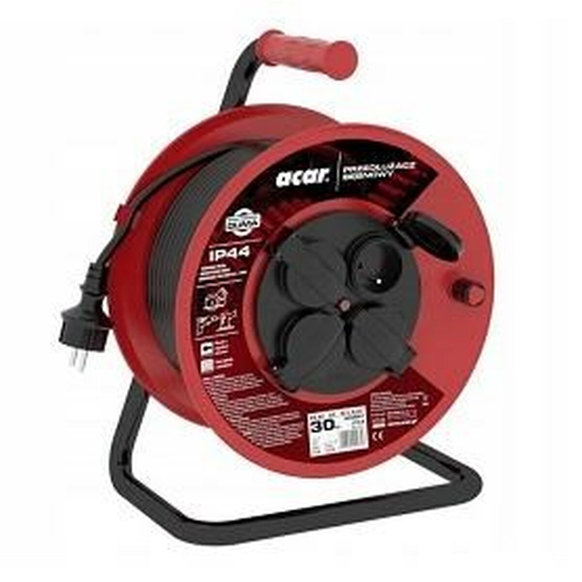 Extension Lead Acar M01952 Black 30 m-0