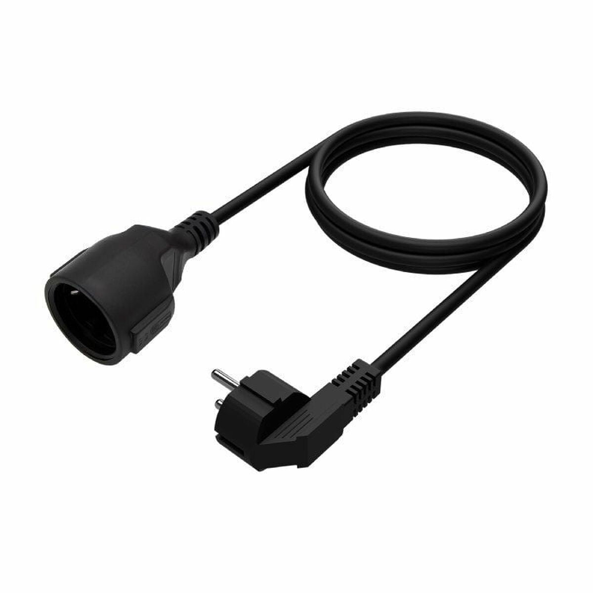 Extension Lead Aisens A132-0602 Black 5 m-0