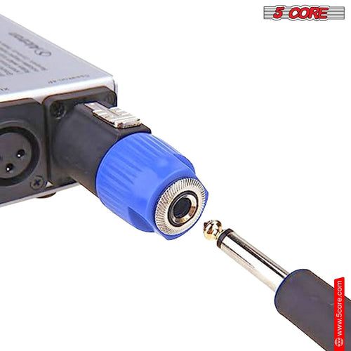 5 Core Speakon Adapter 6 Pack High Quality Audio Jack Male Audio Pin Speaker Adapter Connector-1