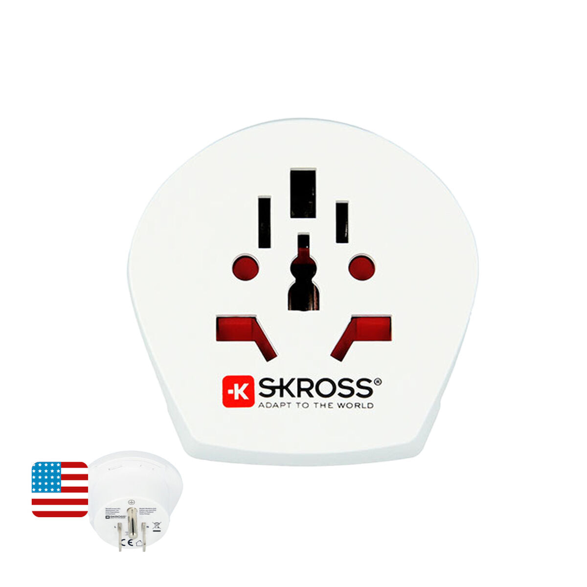 Current Adaptor Skross 1.500221-E United States International-0