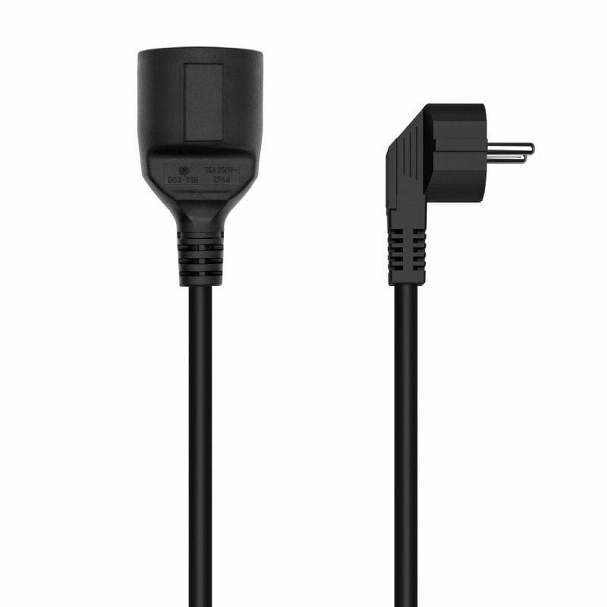 Extension Lead Aisens A132-0600 Black 2 m-1