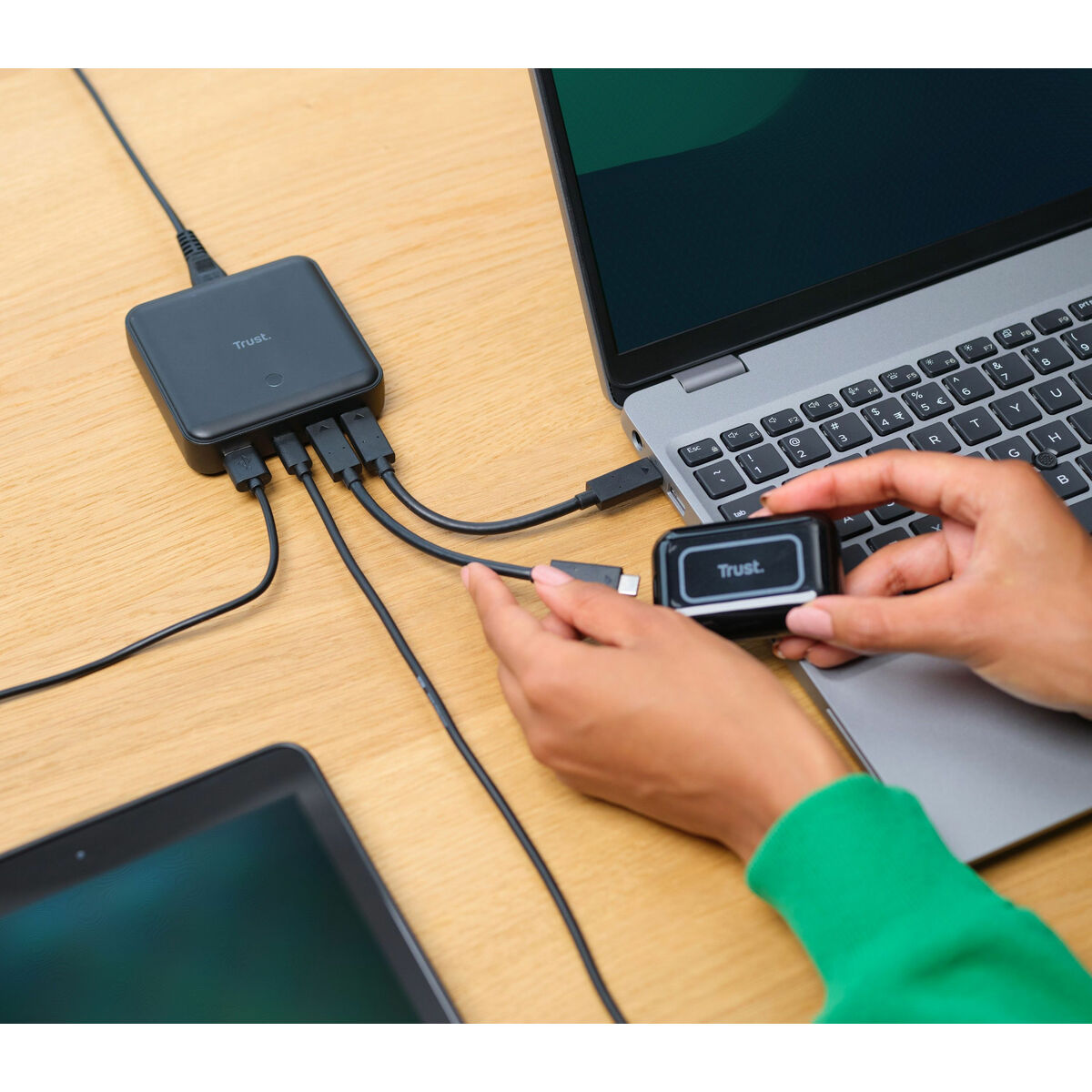Dock/Charging base Trust 25242 USB 2.0 Type C-2