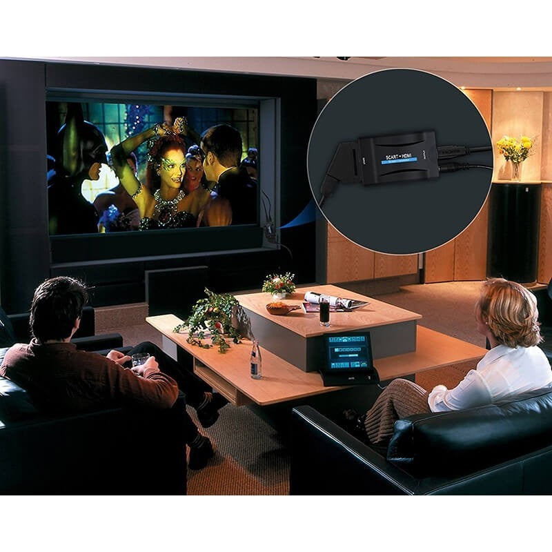 SCART HDMI átalakító adapter-6