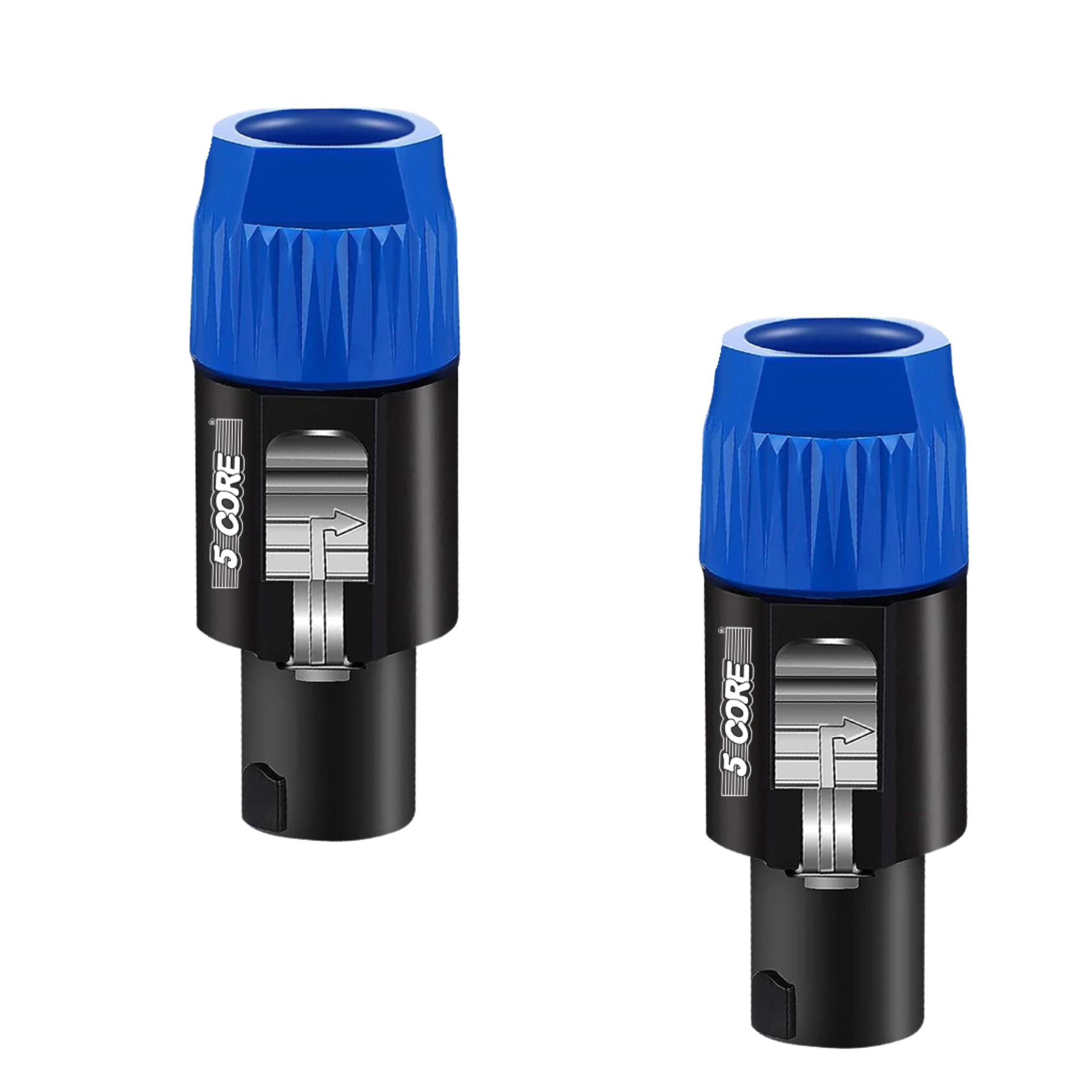 5Core Speakon Adapter High Quality Audio Jack Male Audio Pin Speaker Adapter Connector-0